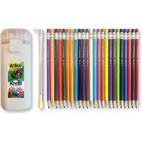 Kredki o��wkowe automatyczne 24 kolory + temper�wka w tubie PENMATE Kolori TT8976