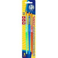 Pdzelki szkolne zestaw 3 sztuki rozmiar nr. 2, 6, 12 315023002 ASTRA