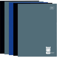 Zestaw zeszytów A4 60k kratka (5szt) ONE COLOR mix kolorów INTERDRUK