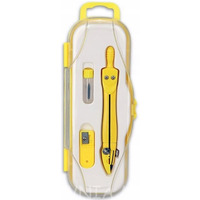 Cyrkiel szkolny z grafitem 2mm ( grafity +temper�wka) PC-101 ��ty w etui TT7632 PENMATE