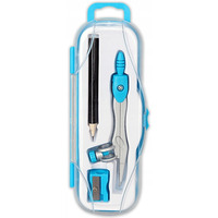 Cyrkiel szkolny z o��wkiem + temper�wka w etui PC-102 niebieski TT7637 PENMATE