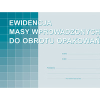 S-220-1 Ewidencja masy wprowadzonych do obrotu opakowań MICHALCZYK I PROKOP