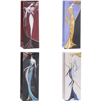 Torebka prezentowa 12x36x9cm TBG-24003-HS-BB ROZETTE