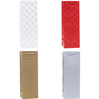 Torebka prezentowa 12x36x9cm TBG-24197-BB-HS emboss ROZETTE