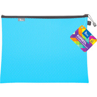 Koperta B5 z suwakiem metalowym NIEBIESKA BT608-N TETIS