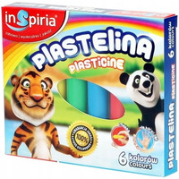 Plastelina 6 kolor�w 0463-0001-99 Panta Plast