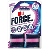 Kostka do WC BLU FORCE do sp�uczki 50g (2 sztuki) lawenda GENERAL FRESH