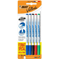 Marker Velleda suchocieralny mix 5 kolorw okrga kocwka F 9126451 BIC