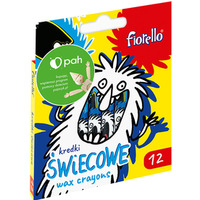 Kredki FIORELLO �wiecowe 12 kolor�w EXTRA 170-2628