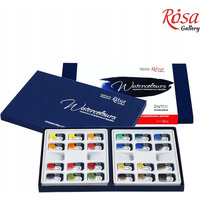 Farby akwarelowe w kostkach classic ROSA GALLERY 24kol. 2, 5ml. 340024 KOH-I-NOOR