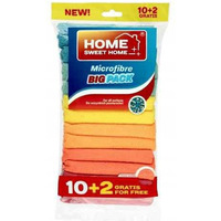 �ciereczki MICROFIBRA (10+2sztuki) Home Sweet Home 400000020