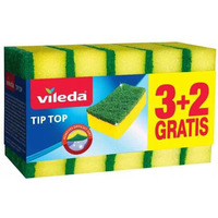 G�bka do zmywania VILEDA Tip Top 9,5x7cm (3+2 szt) ��ta
