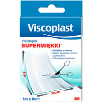 Plaster do cicia supermikki 8cm x 1m VISCOPLAST PRESTOPOR YP201040042 3M