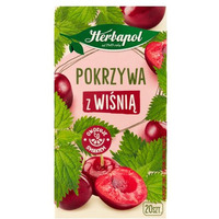 Herbata HERBAPOL owocowo-zio�owa (20 saszetek) Pokrzywa z Wi�ni� 30g