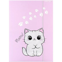 Teczka z gumk A4 KOTEK PLUSZ 559723 STARPAK