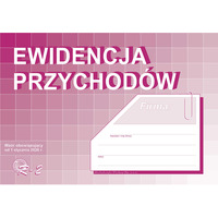 R-2 Ewidencja przychodu A4 (wzór obowiązujący od 2026) MICHALCZYK I PROKOP
