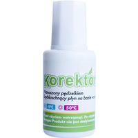 Korektor w butelce z pędzelkiem 20g BK110-AP TETIS