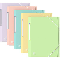 Teczka z gumk� A4+ OXFORD URBAN pastel mix kolor 400187619