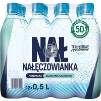 Woda mineralna NA£ÊCZOWIANKA 0.5L (12szt) delikatnie gazowana z kaucj±