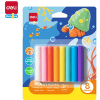 Plastelina 8 kolor�w intensywne EH712-8 DELI