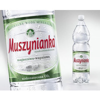 Woda MUSZYNIANKA 1.5L (6szt) niskogazowana zielona z kaucj�