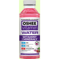 Nap�j OSHEE VITAMIN WATER Witaminy i Minera�y o smaku czerwonych winogron/dragonfruit 555ml z kaucj�