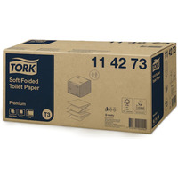 Papier toaletowy TORK T3 bia�y w sk�adce 19x11cm 2 warstwy (30szt x 252 listki) 114273