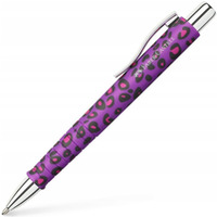 D�ugopis automatyczny POLY BALL LEO edition NIGHTSHADE grubo�� XB wk�ad niebieski 241184 Faber-Castell