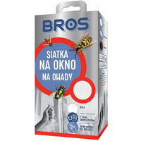 Siatka na okno na owady 130x150cm bia�a BROS