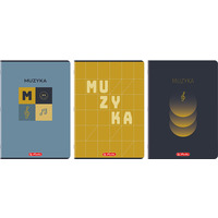 Zeszyt A4 16k pieciolinia MUZYKA pionowy 400206360 HERLITZ