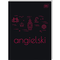 Brulion A5 80k kratka 70g J�zyk Angielski INTERDRUK