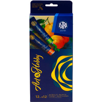 Zestaw farb akwarelowych Art&Hobby 12 kolor�w 12ml. 602124004 ASTRA