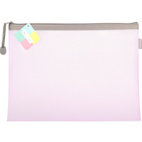 Saszetka na zamek A4 EVA pastel r�owy SZP-A4-01 BIURFOL