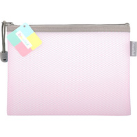 Saszetka na zamek A5 EVA pastel r�owy SZP-A5-01 BIURFOL