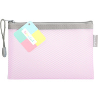 Saszetka na zamek A6 EVA pastel r�owy SZP-A6-01 BIURFOL
